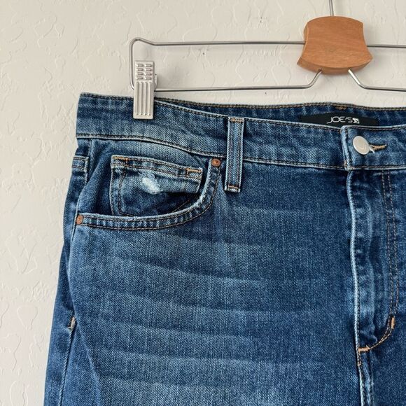 Joe's Jeans Distressed Boyfriend Slim Ankle in Brushy Wash Size 31 - Picture 3 of 8